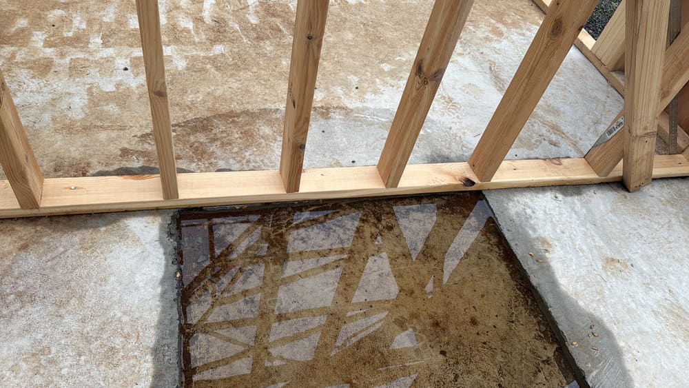 Slab pre-pour inspection in Aintree